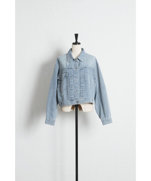 tocco closet(トッコ クローゼット)の「【ZOZO限定】チェストハートデニジャケット(デニムジャケット・レディース・ブルー/ライトブルー・M)」の18枚目の写真