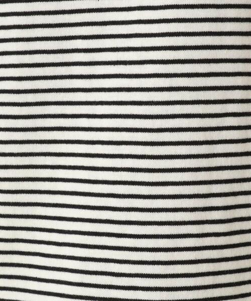 one'sterrace(ワンズテラス)の「クルーネック 長袖細ボーダープルオーバー(Tシャツ/カットソー・レディース・グリーン系その他6/ブラック系8/レッド系9/ベージュ系その他7/アイボリー系8・02)」の21枚目の写真
