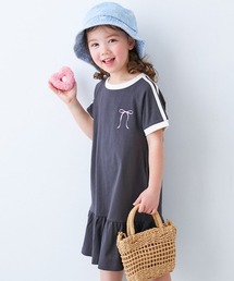 devirock（デビロック）の「サイドライン ティアード 半袖ワンピース（ワンピース）」