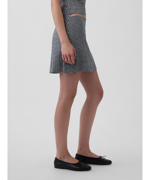 GAP(ギャップ)の「リネンブレンド ミニスカート・スコート(スカート・レディース・ブラック系その他/ブラック・S/XS/M/XXS/L)」の9枚目の写真