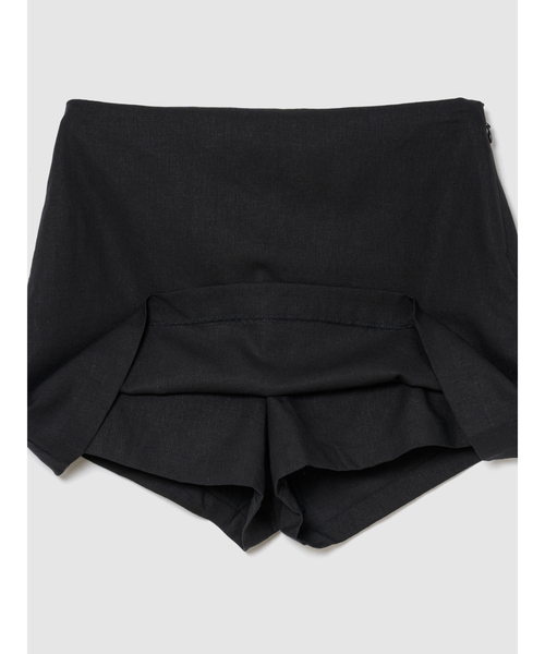 GAP(ギャップ)の「リネンブレンド ミニスカート・スコート(スカート・レディース・ブラック系その他/ブラック・S/XS/M/XXS/L)」の10枚目の写真