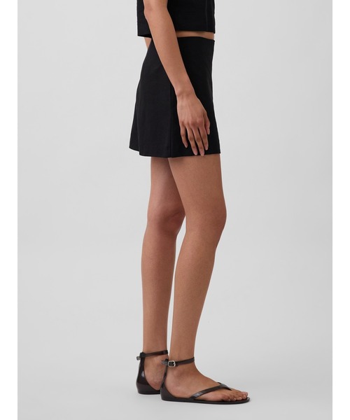 GAP(ギャップ)の「リネンブレンド ミニスカート・スコート(スカート・レディース・ブラック系その他/ブラック・S/XS/M/XXS/L)」の3枚目の写真