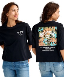 BILLABONG ウィメンズ SQUARE LOGO LOOSE CR Tシャツ 【2026年春夏モデル】