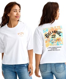 BILLABONG ウィメンズ SQUARE LOGO LOOSE CR Tシャツ 【2026年春夏モデル】