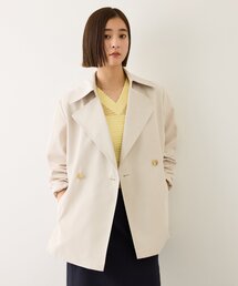 ROPE'（ロペ）の「【撥水】ライトハーフトレンチコート（トレンチコート）」