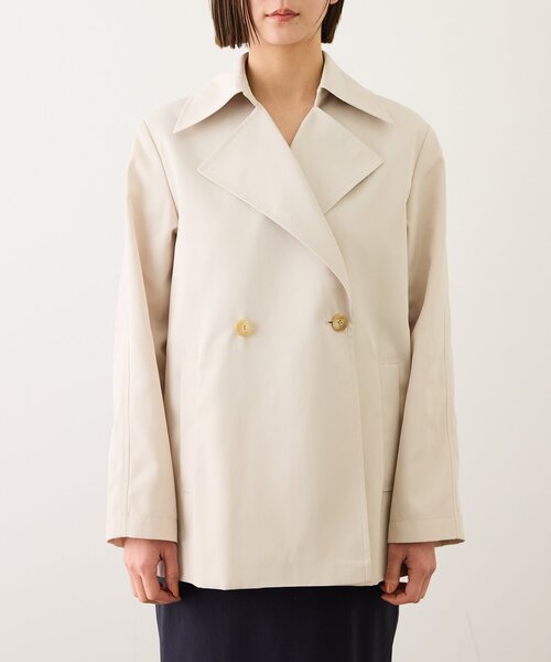 ROPE'（ロペ）の「【撥水】ライトハーフトレンチコート（トレンチコート・レディース・ベージュ/オフホワイト・FREE）」の14枚目の写真