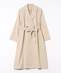 QUEENS COURT（クイーンズコート）の「スウェードライクピーチガウントレンチコート（トレンチコート）」