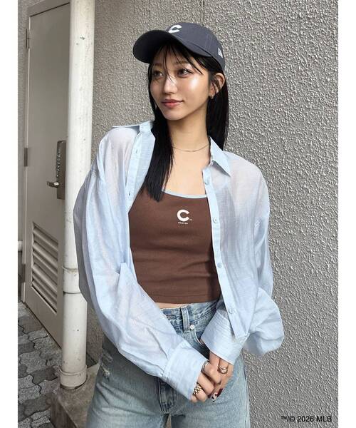 NEW ERA（ニューエラ）の「【MLB × New Era × MURUA】バイカラーキャミソール（キャミソール・レディース・ブラウン・2）」の10枚目の写真