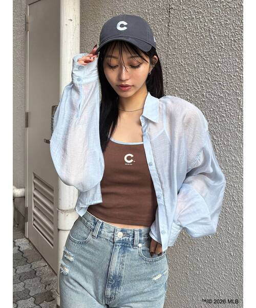 NEW ERA（ニューエラ）の「【MLB × New Era × MURUA】バイカラーキャミソール（キャミソール・レディース・ブラウン・2）」の11枚目の写真