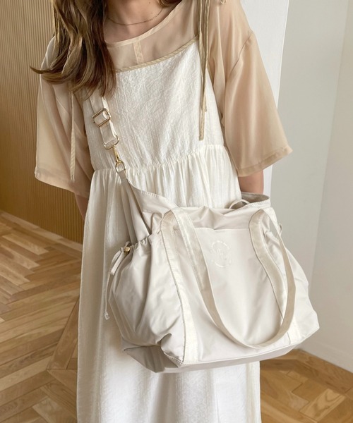 INTER FACTORY（インターファクトリー）の「choco - キャリーオンマザーズバッグ made in INTER FACTORY（ショルダーバッグ・レディース・アイボリー/ベージュ/ホワイト系その他/ブラウン系その他・FREE）」の17枚目の写真