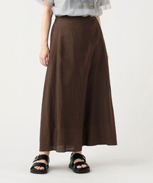 とろみ セミフレア スカート