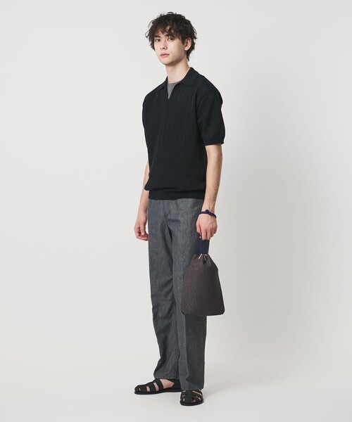 UNITED ARROWS(ユナイテッドアローズ)の「<印傳屋上原勇七>合切袋L/紗綾形(ショルダーバッグ・メンズ・その他1・FREE)」の7枚目の写真