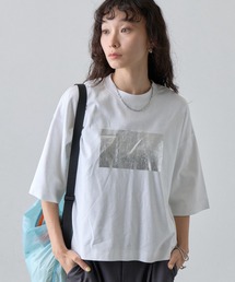 箔プリント半袖Ｔシャツ