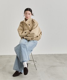 NUJOH（ヌゾ）の「Short Trench Jacket / ショートトレンチジャケット（トレンチコート）」