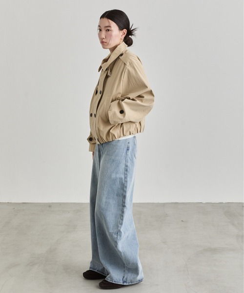 セール】Short Trench Jacket / ショートトレンチジャケット（トレンチ