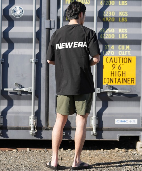 NEW ERA(ニューエラ)の「NEW ERA/ニューエラ 水着 ラッシュガード 半袖 Tシャツ UVカット 撥水 ストレッチ 耐塩素 水陸両用(Tシャツ/カットソー・メンズ・ベージュ/ブラック/チャコール・XXL/M/L/XL)」の8枚目の写真