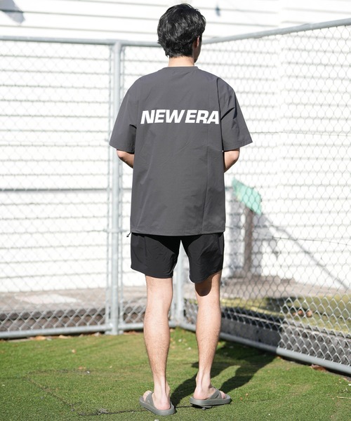 NEW ERA(ニューエラ)の「NEW ERA/ニューエラ 水着 ラッシュガード 半袖 Tシャツ UVカット 撥水 ストレッチ 耐塩素 水陸両用(Tシャツ/カットソー・メンズ・ベージュ/ブラック/チャコール・XXL/M/L/XL)」の18枚目の写真