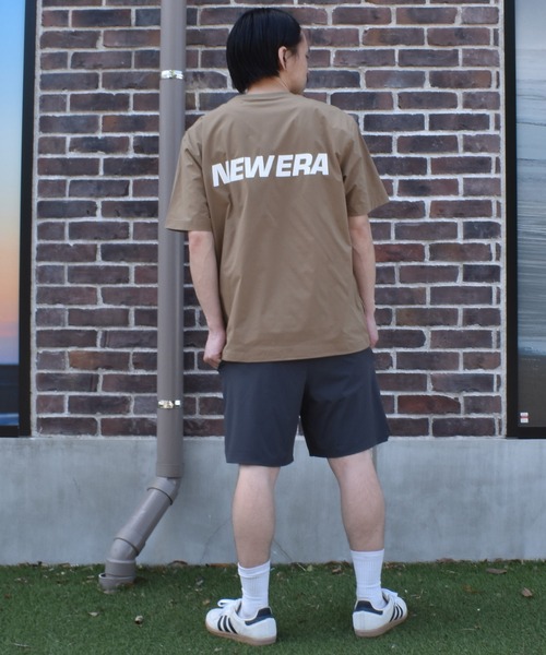 NEW ERA(ニューエラ)の「NEW ERA/ニューエラ 水着 ラッシュガード 半袖 Tシャツ UVカット 撥水 ストレッチ 耐塩素 水陸両用(Tシャツ/カットソー・メンズ・ベージュ/ブラック/チャコール・XXL/M/L/XL)」の20枚目の写真