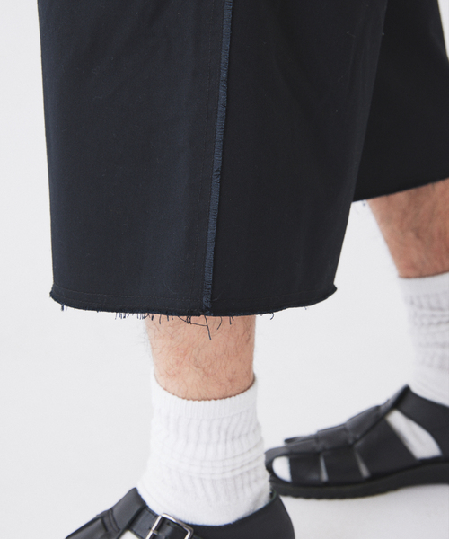 BEN DAVIS（ベンデイビス）の「BEN DAVIS / ベンデイビス 別注 3/4 スリークォーター ワークパンツ（チノパンツ・メンズ・ライトグレー/ブラック・MEDIUM/LARGE）」の13枚目の写真