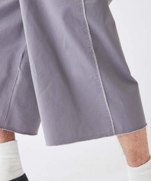 BEN DAVIS（ベンデイビス）の「BEN DAVIS / ベンデイビス 別注 3/4 スリークォーター ワークパンツ（チノパンツ・メンズ・ライトグレー/ブラック・MEDIUM/LARGE）」の18枚目の写真