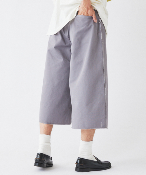 BEN DAVIS（ベンデイビス）の「BEN DAVIS / ベンデイビス 別注 3/4 スリークォーター ワークパンツ（チノパンツ・メンズ・ライトグレー/ブラック・MEDIUM/LARGE）」の19枚目の写真