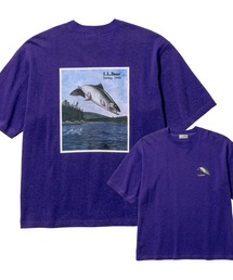 L.L.Bean（エルエルビーン）の「【JAPAN EDITION】ビーンズ 1980 ショートスリーブ・カタログ・トラウト・ティ（Tシャツ/カットソー）」