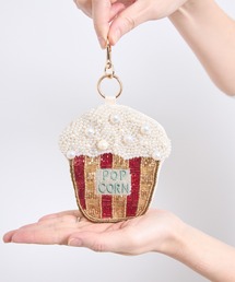 artipur COTTAGE（アルティプールコテージ）の「TKK : パーティー刺繍キーポーチ ポップコーン（キーケース/キーアクセサリー）」