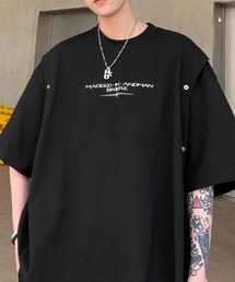 オーバーサイズ」に該当するメンズのTシャツ/カットソー（ブラック
