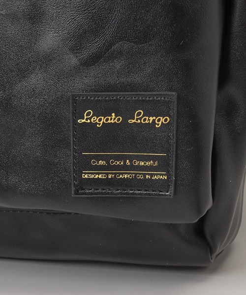 Legato Largo(レガートラルゴ)の「Legato Largo オールデイ10ポケットリュック(バックパック/リュック・レディース・ネイビー/グレー/ブラック/グレイッシュベージュ・FREE)」の5枚目の写真