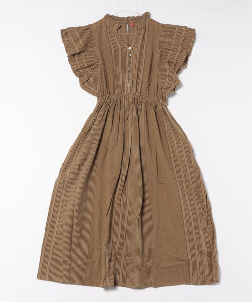 チャイハネ(チャイハネ)の「【チャイハネ】南インド綿ナナミィワンピース(ワンピース・レディース・ブラウン/ネイビー/ベージュ・FREE)」の10枚目の写真