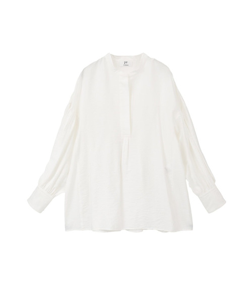 1er Arrondissement(プルミエアロンディスモン)の「モダールナイロンシルクスキッパーブラウス(シャツ/ブラウス・レディース・ブラック系その他3/オフホワイト/ベージュ・38/36)」の15枚目の写真