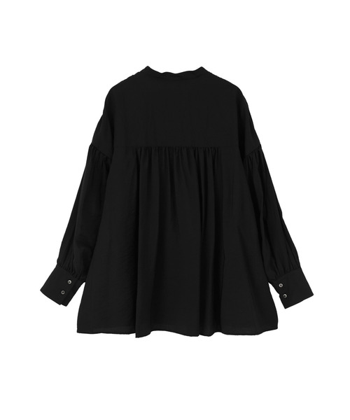 1er Arrondissement(プルミエアロンディスモン)の「モダールナイロンシルクスキッパーブラウス(シャツ/ブラウス・レディース・ブラック系その他3/オフホワイト/ベージュ・38/36)」の22枚目の写真