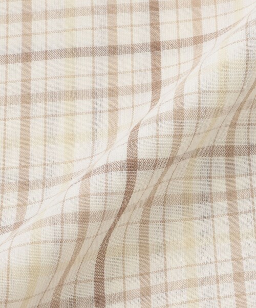 MACKINTOSH PHILOSOPHY(マッキントッシュ フィロソフィー)の「GREY LABEL ボイルチェックレギュラーカラーシャツ(シャツ/ブラウス・レディース・ベージュ/ブラウン系その他5・2/6)」の11枚目の写真