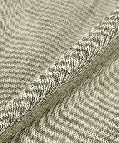 ORIAN(オリアン)の「ORIAN / リネンコットン カプリシャツ(シャツ/ブラウス・メンズ・ネイビー/ケリーグリーン・M/L/XL)」の15枚目の写真
