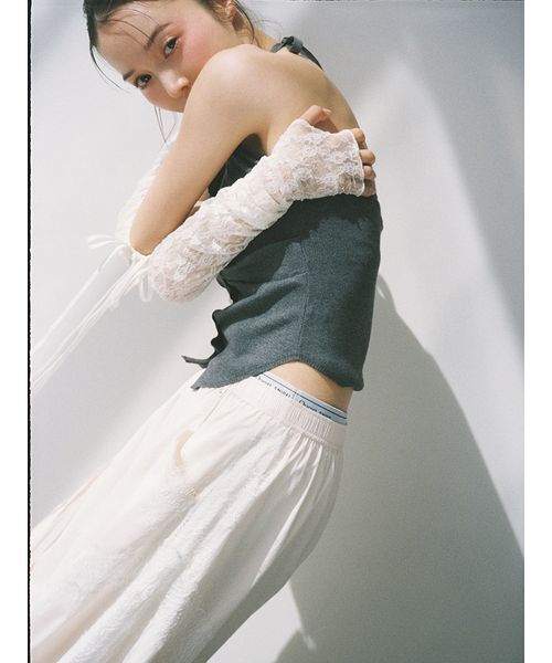 Chacott（チャコット）の「【Chacott】コラボナイロンレースパンツ（その他パンツ・レディース・ライム/ピンク/オフホワイト・0/1）」の6枚目の写真