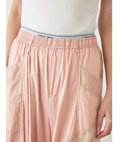 Chacott（チャコット）の「【Chacott】コラボナイロンレースパンツ（その他パンツ・レディース・ライム/ピンク/オフホワイト・0/1）」の11枚目の写真