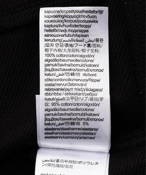 Calvin Klein(カルバン・クライン)の「Calvin Klein Jeans(カルバンクラインジーンズ)LS MONOGRAM TERRY CROPPED PARKA/モノグラムテリークロップドパーカー(パーカー・レディース・ホワイト/ブラック・S)」の17枚目の写真