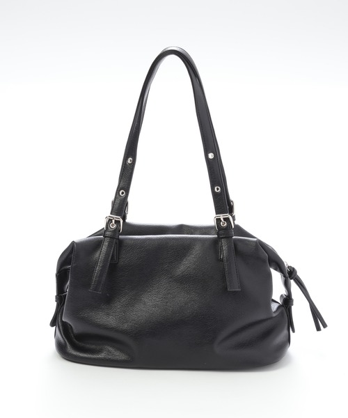 PAGEBOY(ページボーイ)の「【500mlペットボトル収納可能】2WAYボストンバッグ(ボストンバッグ・レディース・オフホワイト/ブラック・FREE)」の11枚目の写真