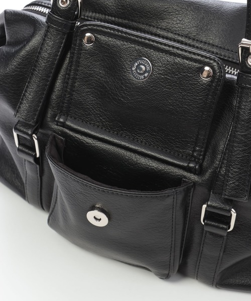 PAGEBOY(ページボーイ)の「【500mlペットボトル収納可能】2WAYボストンバッグ(ボストンバッグ・レディース・オフホワイト/ブラック・FREE)」の17枚目の写真