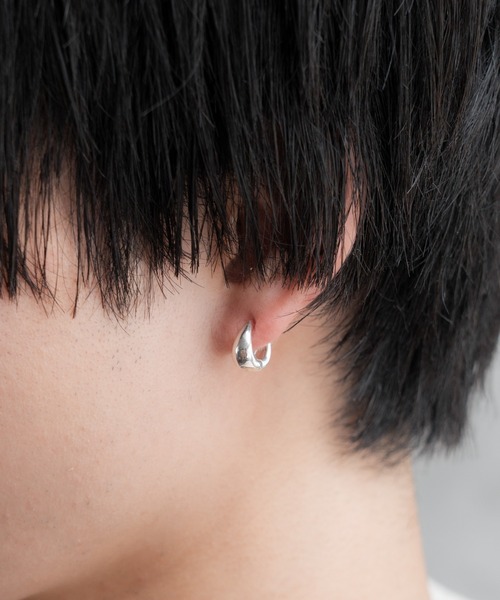 完売品 SINSS SILVER925 ピアス(片耳用) Silver 925 teardrop pierce / シルバー925シズクピアス（ピアス（片耳