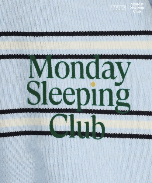 LOWRYS FARM（ローリーズファーム）の「【KIDS】Monday Sleeping Club マルチボーダーポロ  661483（ポロシャツ・キッズ・ライトブルー/ネイビー/ブラウン系その他・120cm/110cm/150cm/130cm/140cm）」の18枚目の写真