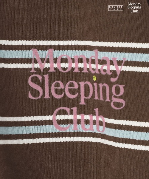 LOWRYS FARM（ローリーズファーム）の「【KIDS】Monday Sleeping Club マルチボーダーポロ  661483（ポロシャツ・キッズ・ライトブルー/ネイビー/ブラウン系その他・120cm/110cm/150cm/130cm/140cm）」の20枚目の写真