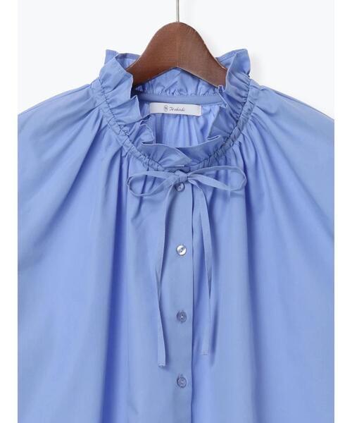 Te chichi（テチチ）の「レースカフスブラウス（シャツ/ブラウス・レディース・サックスブルー/オフホワイト/ブルー・F）」の21枚目の写真