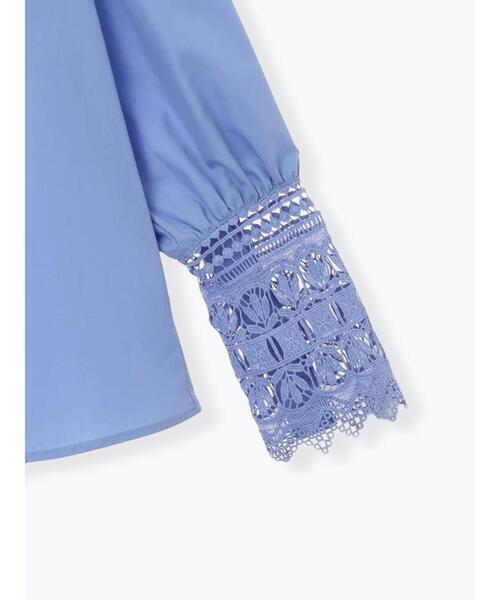 Te chichi（テチチ）の「レースカフスブラウス（シャツ/ブラウス・レディース・サックスブルー/オフホワイト/ブルー・F）」の22枚目の写真