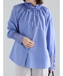 Te chichi（テチチ）の「レースカフスブラウス（シャツ/ブラウス）」