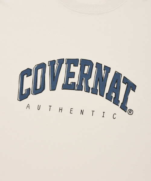 COVERNAT(カバーナット)の「アーチロゴレイヤードロングスリーブエクリュ(Tシャツ/カットソー・レディース・その他・SMALL/MEDIUM/LARGE/X-LARGE)」の7枚目の写真