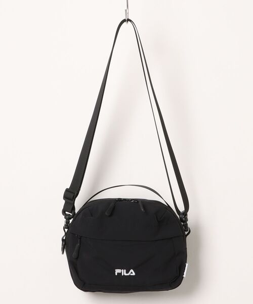FILA(フィラ)の「FILA(フィラ)ワンポイント刺繍 ナイロンミニショルダーバッグ(ショルダーバッグ・メンズ・グレー/ブラック/ベージュ・FREE)」の12枚目の写真