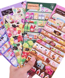 SORENA（ソレナ）の「ぷくぷくシールピンセット付き（ステッカー/テープ）」
