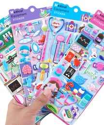 SORENA（ソレナ）の「ぷくぷくシールピンセット付き（ステッカー/テープ）」