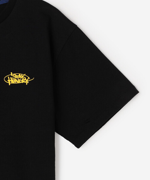 Bshop(ビショップ)の「STAY HUNGRY | ロゴ クルーネックTシャツ MEN(Tシャツ/カットソー・メンズ・ブラック・M/L)」の7枚目の写真
